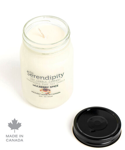 Mulberry Spice Soy Candle Image 1