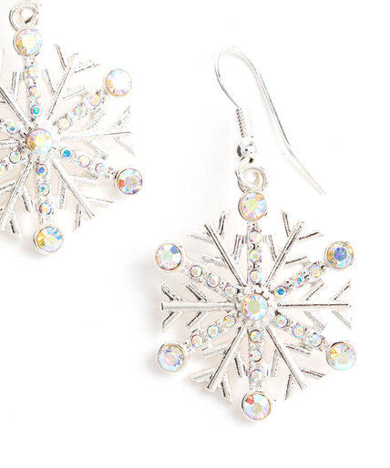 Crystal Snowflake Earring Image 2