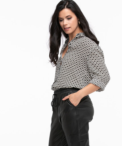 Essential Collared Button Front Blouse Image 2