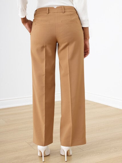 Hannah Toffee Wide-Leg Trouser Image 4