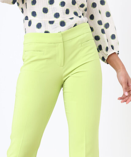 Crop Flare with Side-Slit Pant Image 4