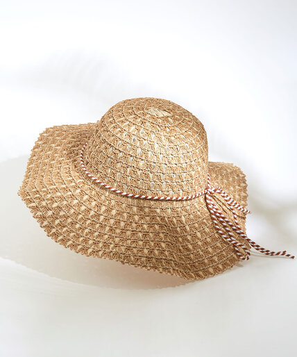 Straw Wide Brim Hat Image 1