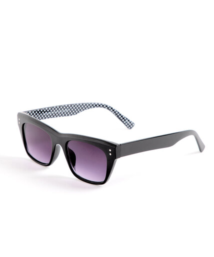 Black Rectangular Sunglasses Image 1