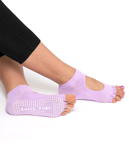 Toeless Anti-Slip Yoga Sock Image 3