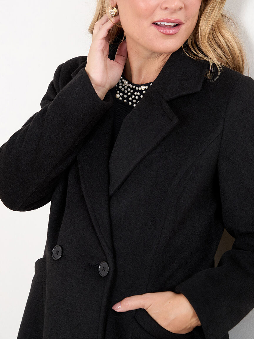 CLEO Petite Fit and Flare Coat Coquitlam Centre