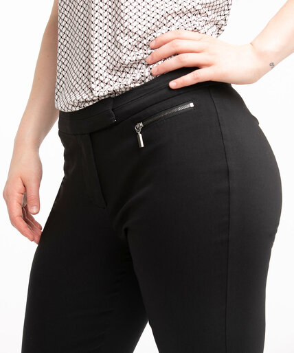Low Impact Curvy Microtwill Ankle Pant Image 4