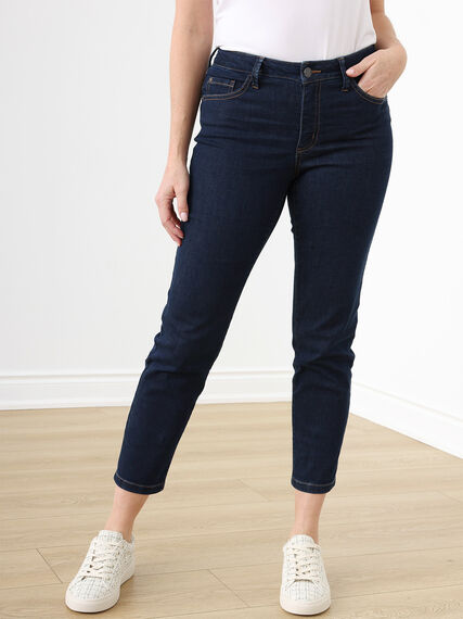 Lilly Slim Dark Ankle Jeans Image 2