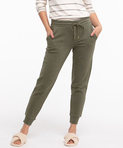 Cotton Blend French Terry Jogger Image 1