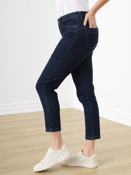 Lilly Slim Dark Ankle Jeans Image 1
