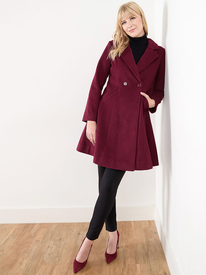 Flare coat discount