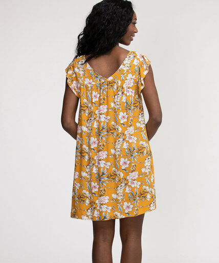 Short Sleeve A-Line Dress Image 2