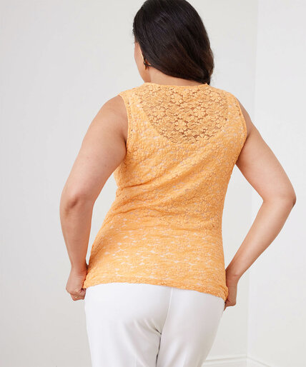 Textured Knit Sleeveless Top Image 3