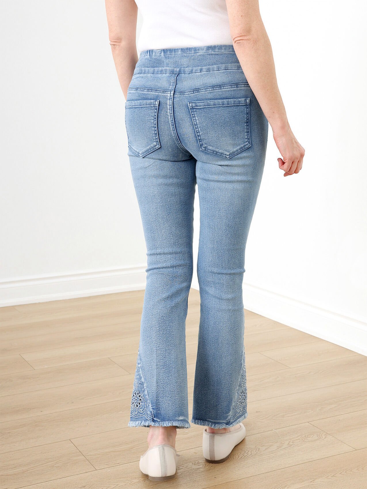 Bell bottom sale ankle jeans