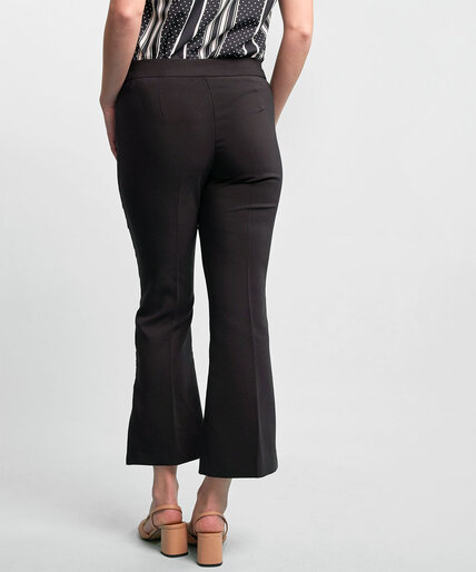 Crop Flare with Side-Slit Pant Image 2
