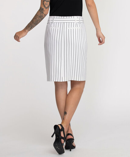 Pocketed Pencil Skirt Image 3