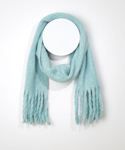 Cozy Knit Solid Scarf Image 1