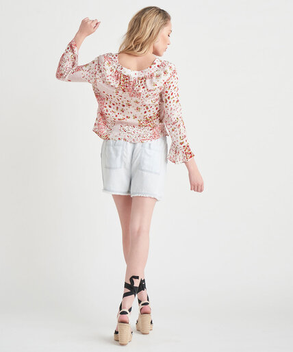Dex Floral Ruffled Blouse Image 2