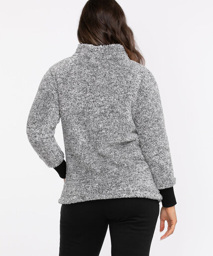 Mid Length Sherpa Pullover Image 4