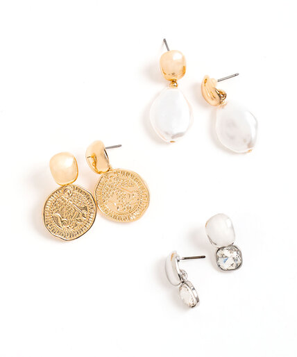 Small Drop Earring 3-Pack Image 1