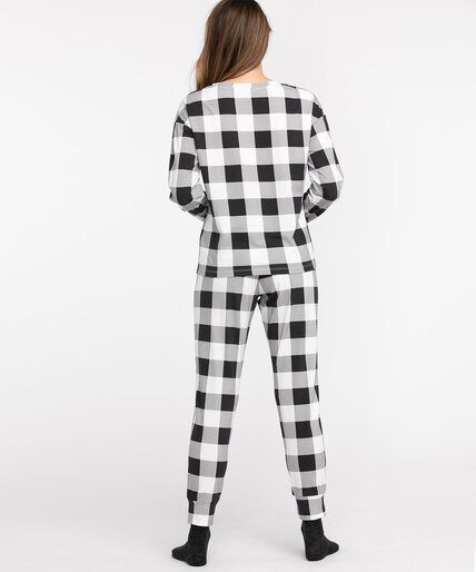 V-Neck Jogger Pajama Set Image 5