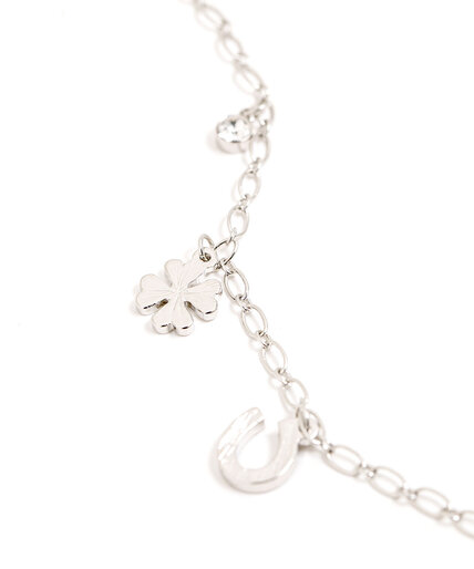 Short Lucky Charm Necklace Image 2