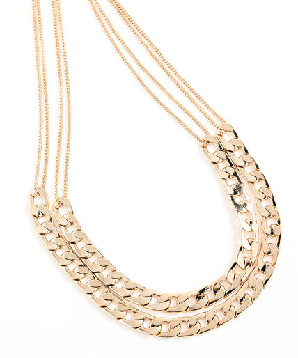Convertible Layered Chain Link Necklace Image 1