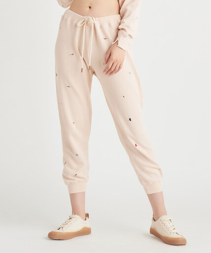 Dex Embroidered Lounge Pant Image 1