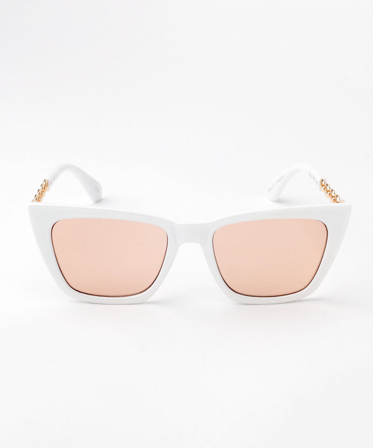 Quay white shop cat eye sunglasses