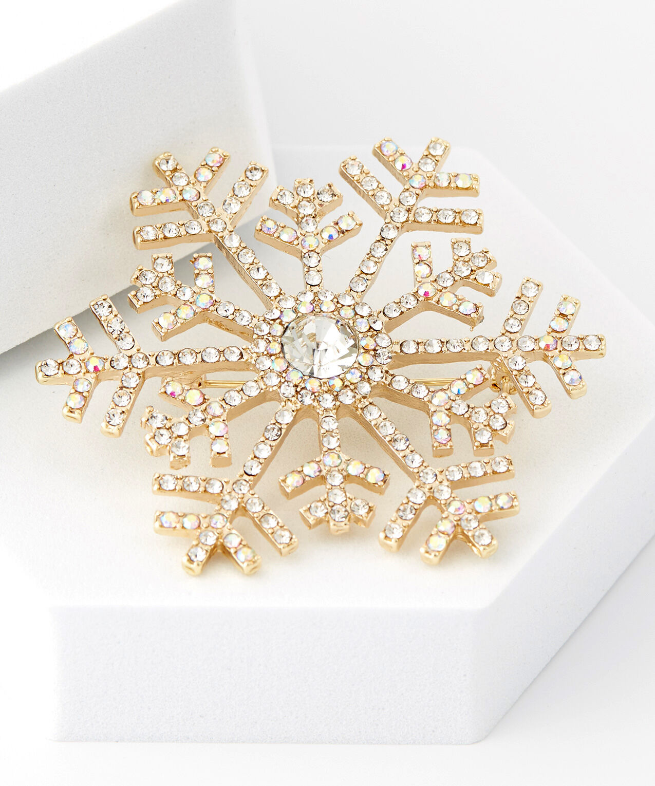 Snowflake brooch online