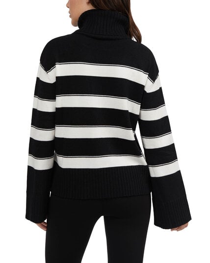 Wide-Sleeve Turtleneck Sweater by Laundry Image 3