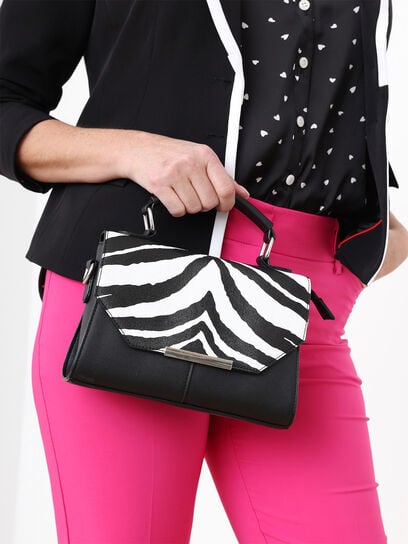 Zebra Printed Lady Bag