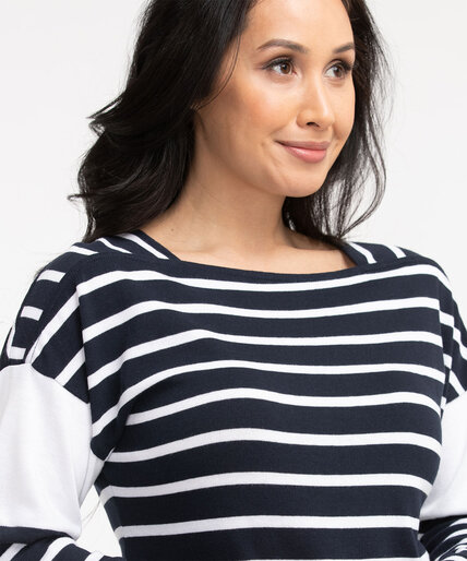 Long Sleeve French Terry Pullover Image 4