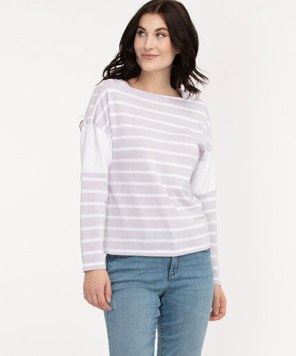 Long Sleeve French Terry Pullover Image 1