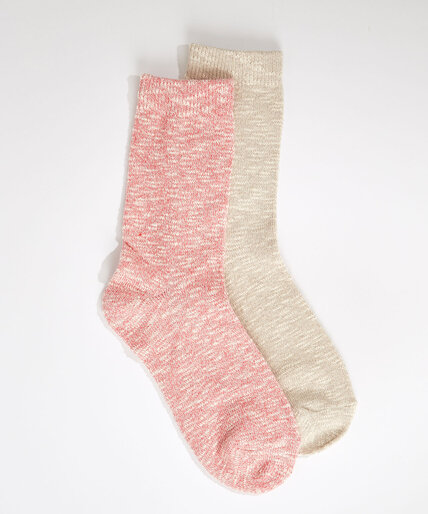 Pink Casual Sock 2-Pack