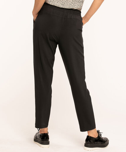 Pull On Drawstring Ankle Pant Image 4