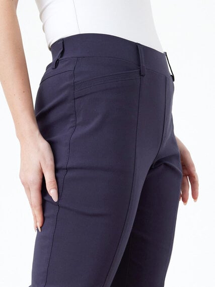 Microtwill Slim-Leg Comfort Waist Pant Image 4