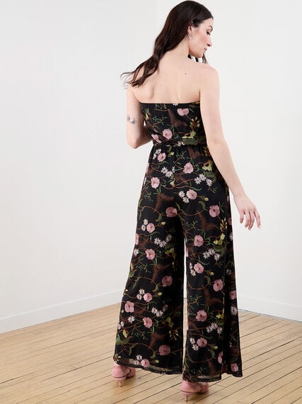 Embroidered Floral Jumpsuit Image 5