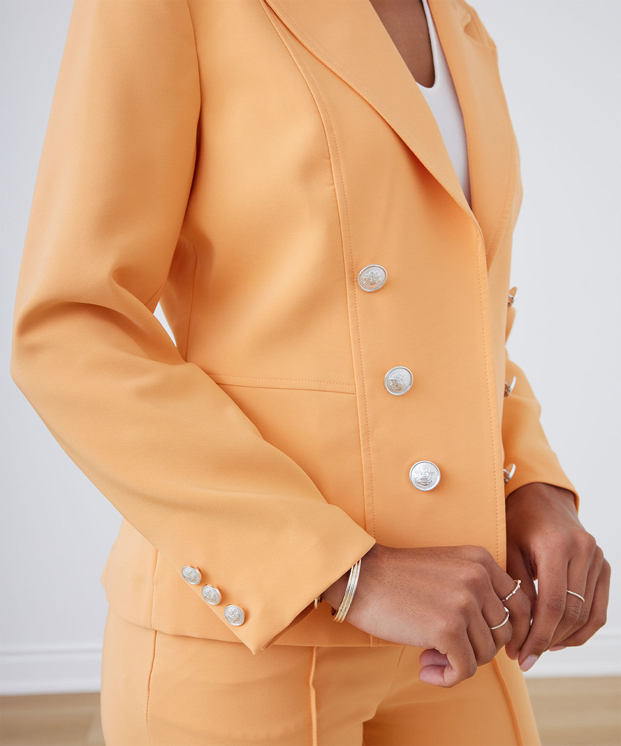 Orange military blazer hotsell