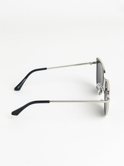 Black Cat Eye Single-Vision Reader Sunglasses Image 4