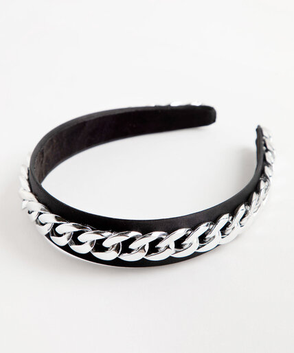 Silver Chain Headband Image 1