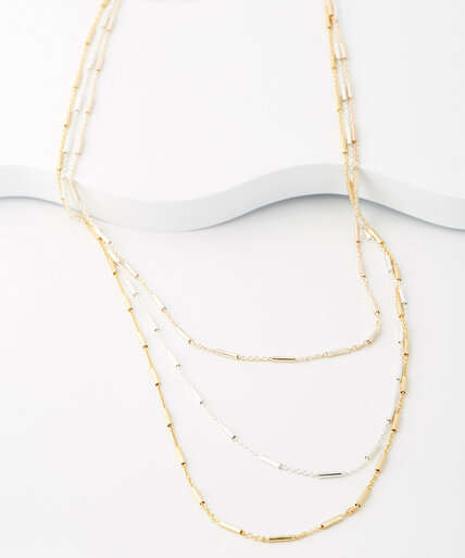 Long 3-Layer Necklace Image 1