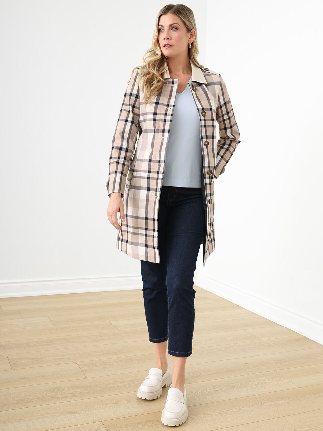 Tie Belt Trench Coat Cleo 4000009303