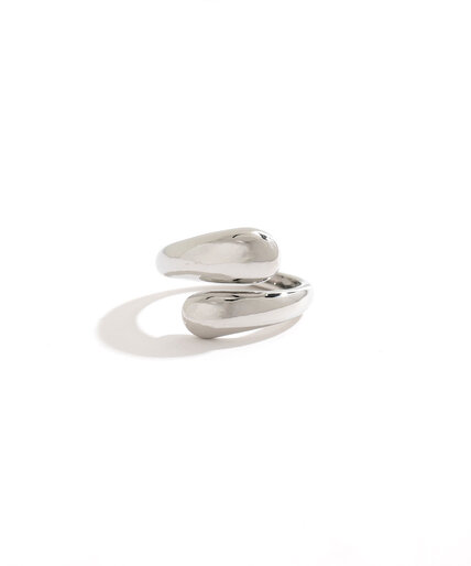 Silver Wrap Ring Image 2