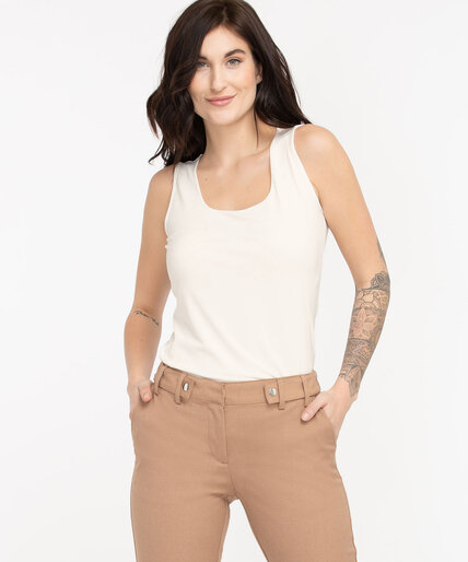 Ivory Essential Layering Top Image 4