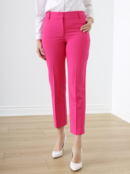 Leah Straight Ankle Pant Image 3