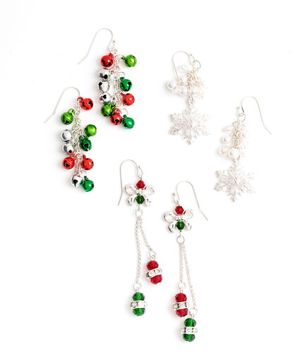 Holiday Drop Earring 3-Pack Image 1