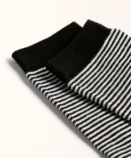 Stripes & Dots Crew Sock Image 2