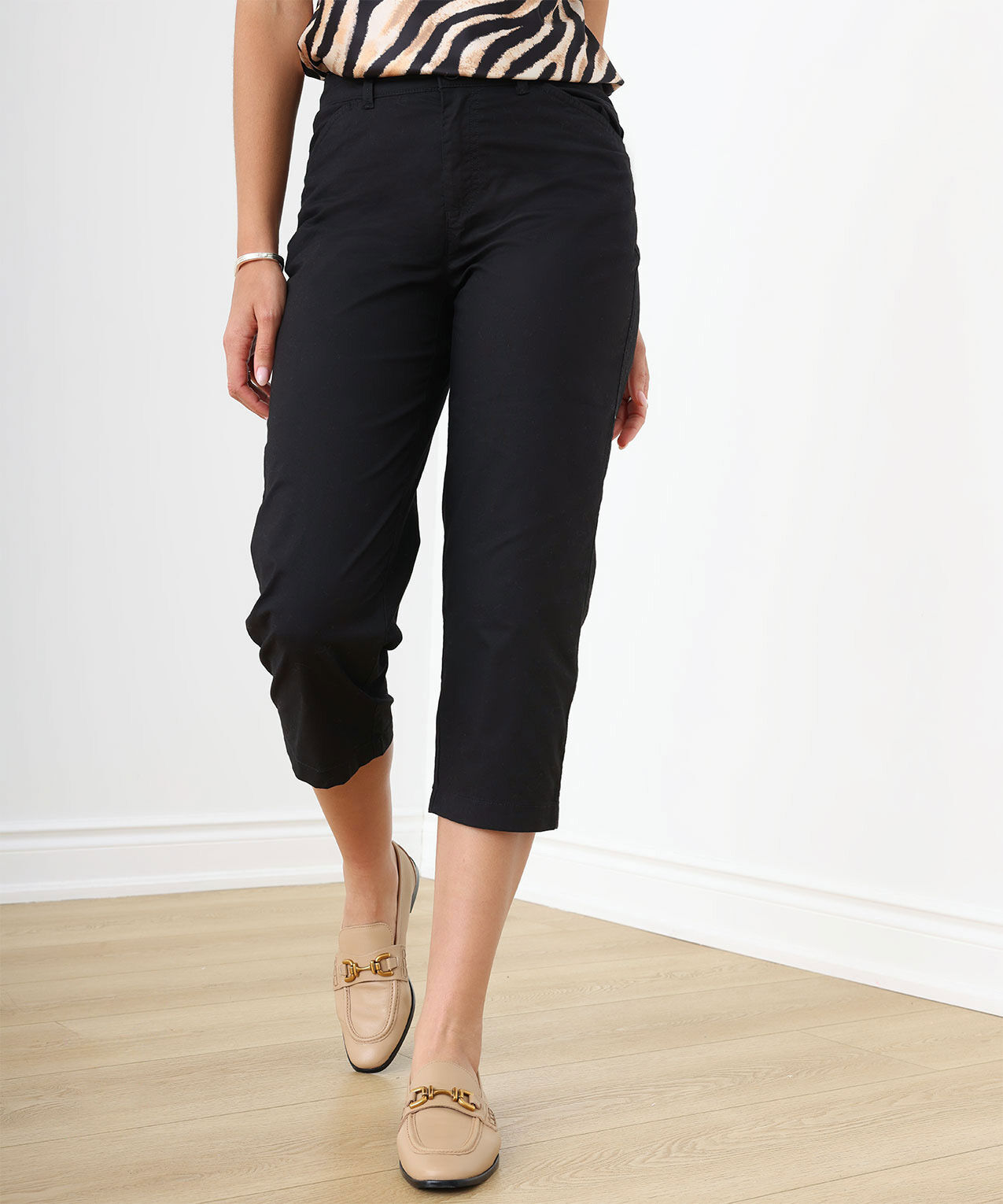 Cotton capris canada on sale