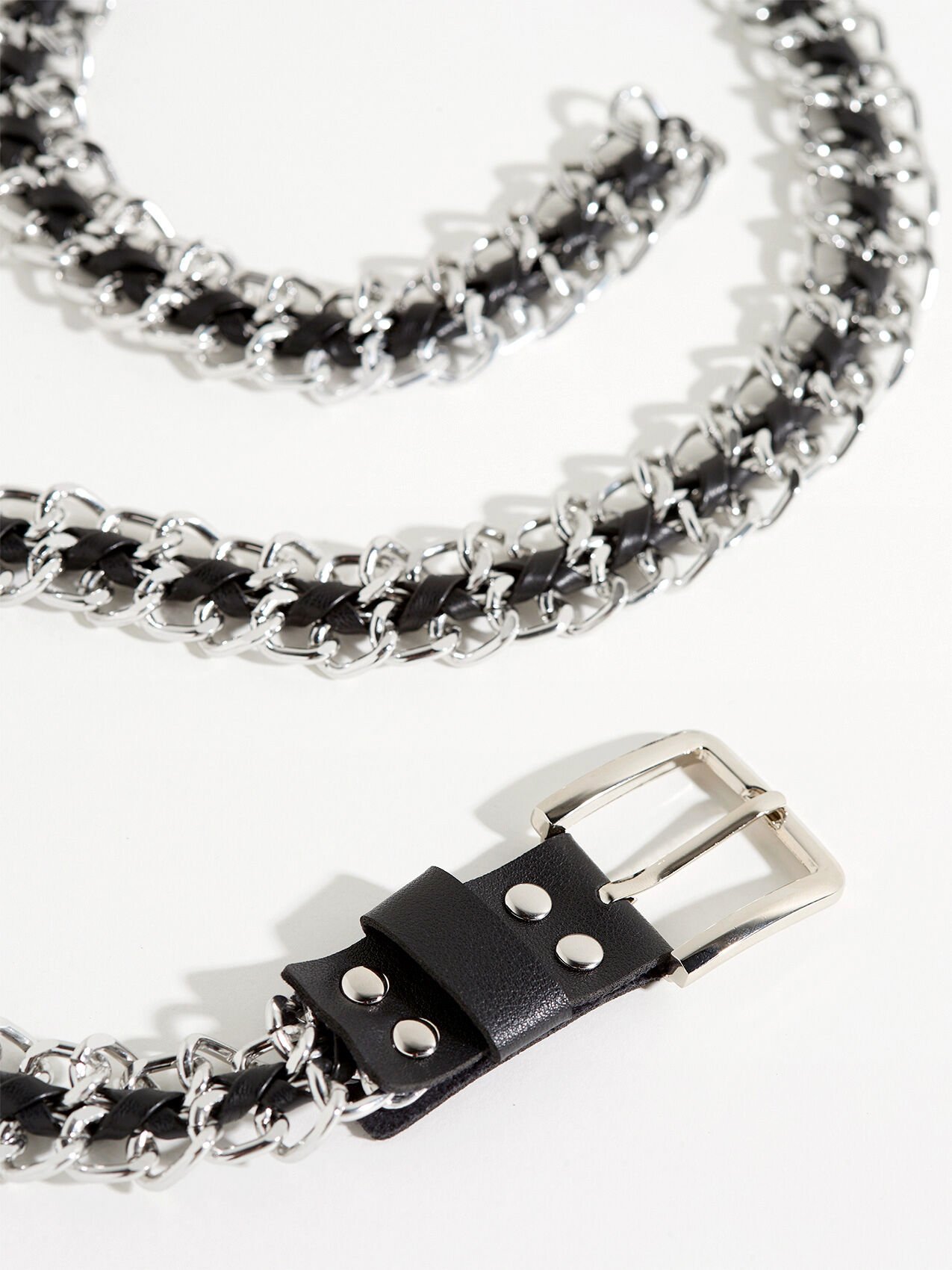 Black chain belt store