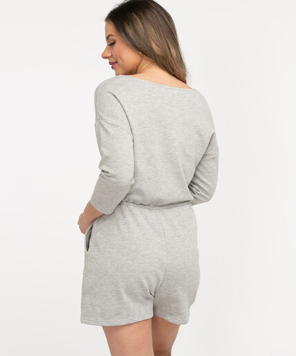 French Terry Lounge Romper Image 3